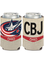 Columbus Blue Jackets 2-Sided State Plate Coolie