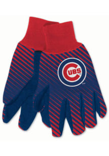 Chicago Cubs Two Tone Mens Gloves