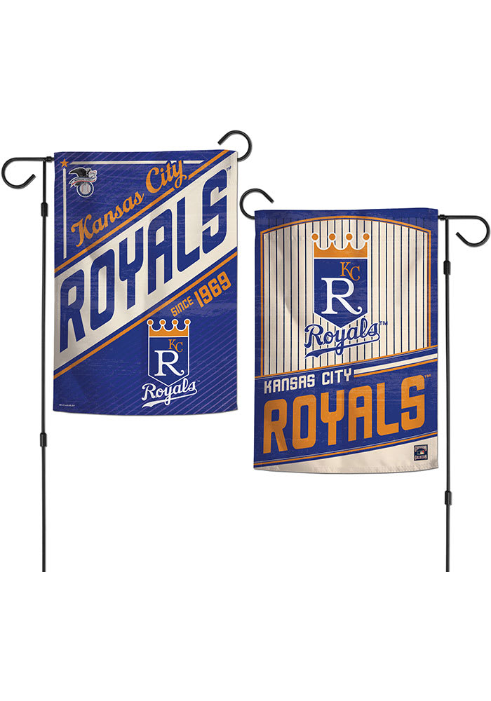 Kansas City Royals Cooperstown Garden Flag - BLUE