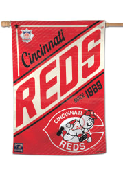 Cincinnati Reds 28x40 Cooperstown Banner