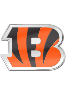 Cincinnati Bengals Auto Badge Car Emblem - Orange