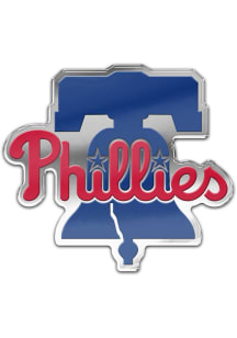 Philadelphia Phillies Auto Badge Car Emblem - Red