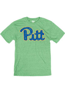 Pitt Panthers Green Saint Patrick Short Sleeve T Shirt