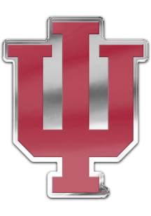 Indiana Hoosiers Red  Auto Badge Car Emblem