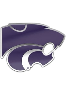 K-State Wildcats Auto Badge Car Emblem - Purple