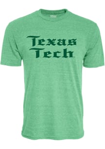 Texas Tech Red Raiders Green Celtic Tonal Short Sleeve T Shirt