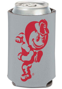 Grey Ohio State Buckeyes 12oz Can Coolie