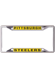 Pittsburgh Steelers Metallic Inlaid License Frame