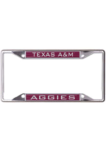 Texas A&amp;M Aggies Metallic Inlaid License Frame