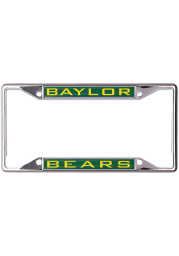 Baylor Bears Metallic Inlaid License Frame