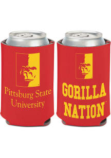Pitt State Gorillas 12 oz Can Coolie