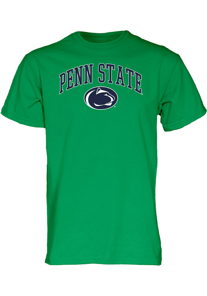 Penn State Nittany Lions Green Arch Mascot Short Sleeve T Shirt