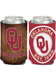 Oklahoma Sooners 12 oz Can Coolie
