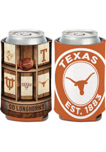 Texas Longhorns 12 oz Can Coolie