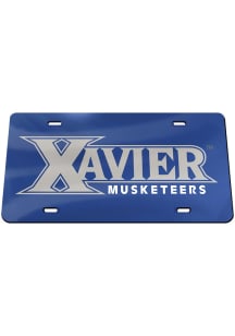 Xavier Musketeers Team Color Car Accessory License Plate
