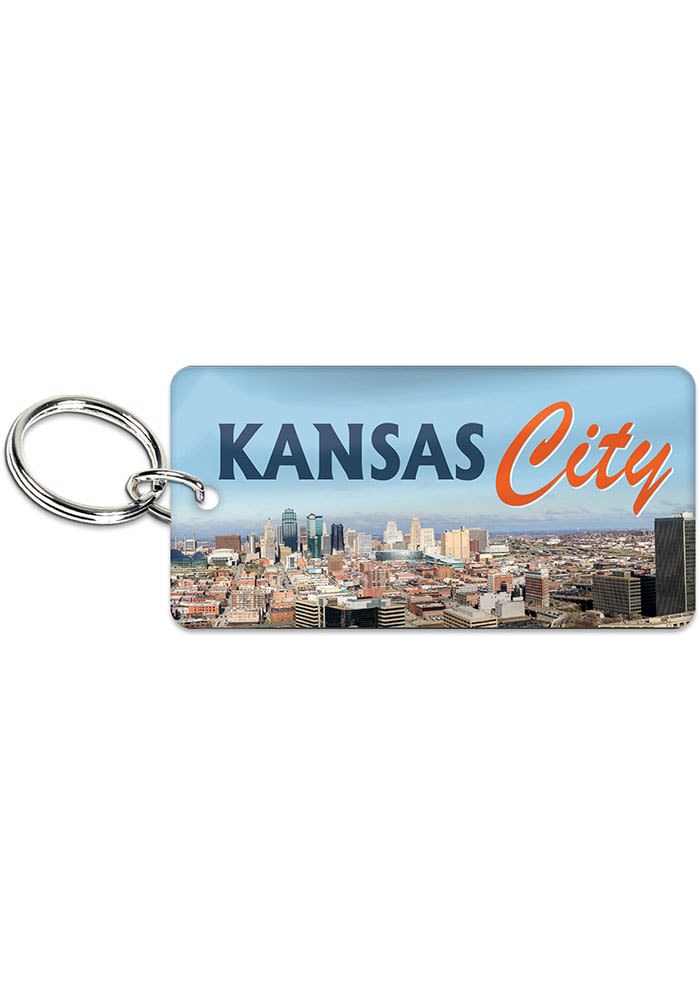 Louisville Kentucky City Skyline Keychain