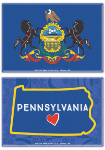 Pennsylvania Flag 2pk Magnet