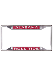 Alabama Crimson Tide Metallic Inlaid License Frame