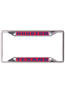 Houston Texans Metallic Inlaid License Frame
