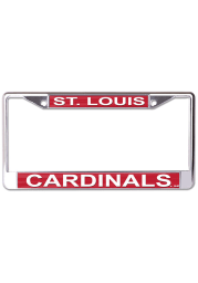 St Louis Cardinals Metallic Printed License Frame
