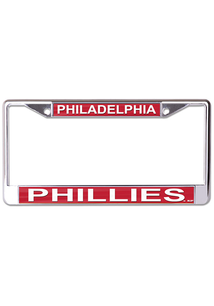 Philadelphia Phillies Metallic Printed License Frame
