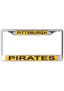 Pittsburgh Pirates Metallic Printed License Frame