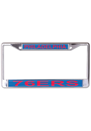 Philadelphia 76ers Metallic Printed License Frame