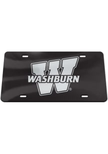 Washburn Ichabods W Logo Black Car Accessory License Plate