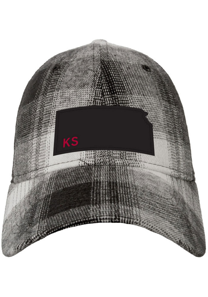 Kansas Parker Meshback Adjustable Hat - Black