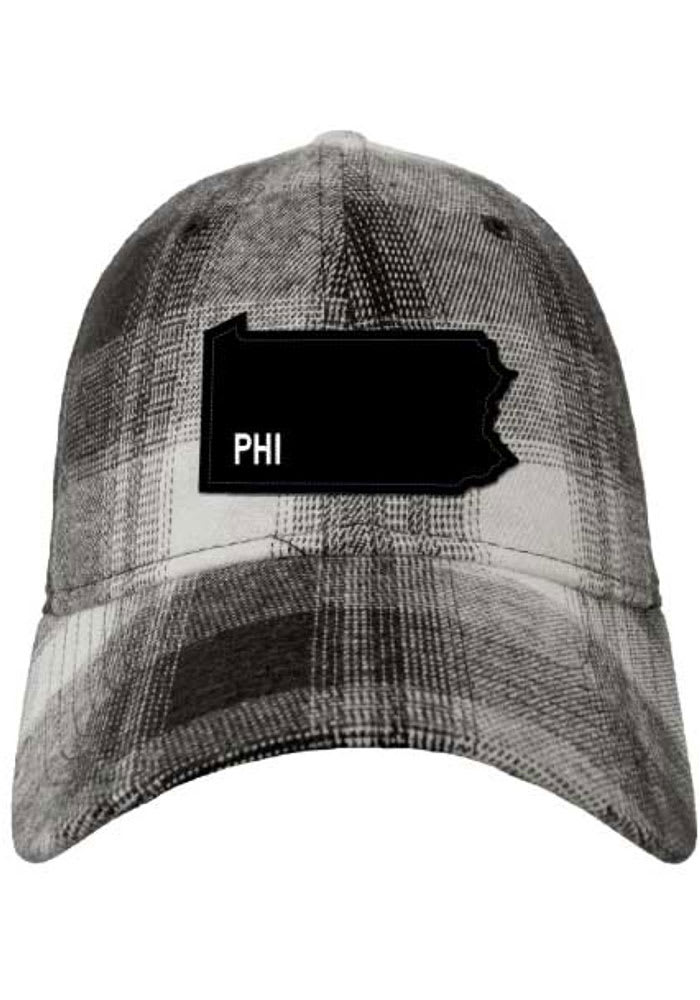 Philadelphia Parker Meshback Adjustable Hat - Black