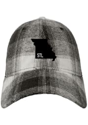 St Louis Parker Meshback Adjustable Hat - Black