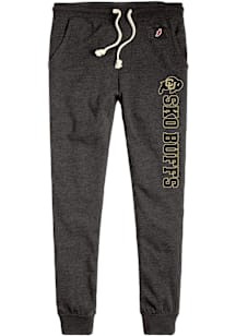 Colorado Buffaloes Mens Black Heritage Distressed Sko Buffs Sweatpants