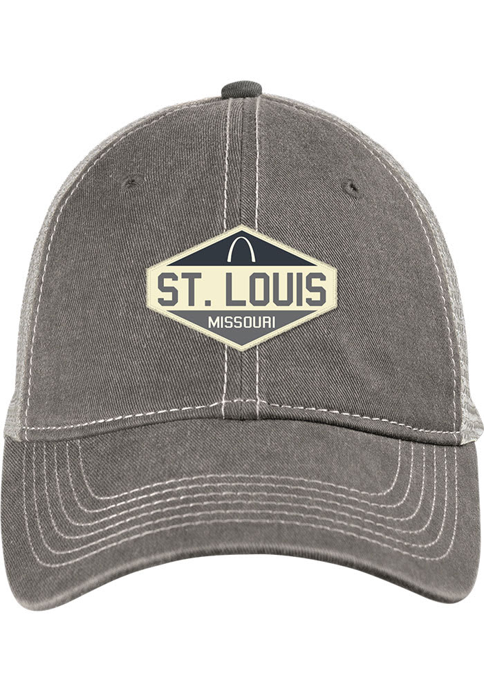 St Louis Scout Meshback Adjustable Hat - Charcoal