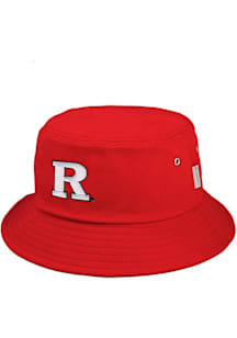 LogoFit Rutgers Scarlet Knights Red Daytona Mens Bucket Hat