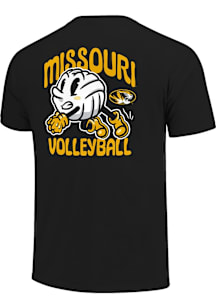 Missouri Tigers Black Volleyball Short Sleeve T Shirt