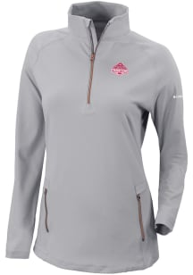 Womens Ohio State Buckeyes Grey Columbia 2024 Football National Champions Omni Wick Outward Nine..