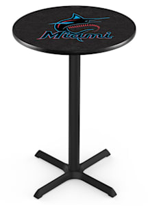 Miami Marlins Cross Base Pub Table