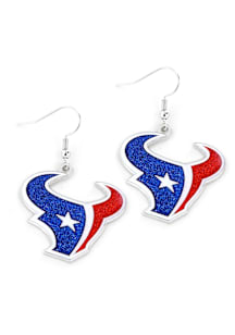 Houston Texans Glitter Dazzle Womens Earrings