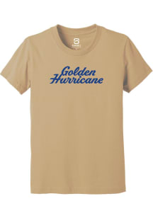 Youth Tulsa Golden Hurricane White Summit Sportswear Script Short Sleeve T-Shirt