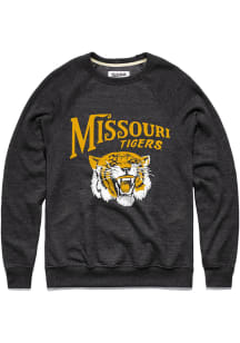 Charlie Hustle Missouri Tigers Mens Black Pennant Long Sleeve Fashion Sweatshirt