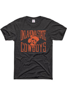 Charlie Hustle Oklahoma State Cowboys Charcoal Gameday Short Sleeve Fashion T Shirt