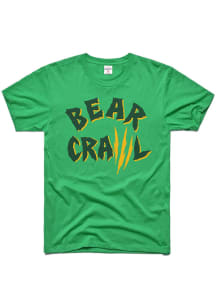 Charlie Hustle Baylor Bears Green Tourney Bear Crawl Short Sleeve Fashion T Shirt
