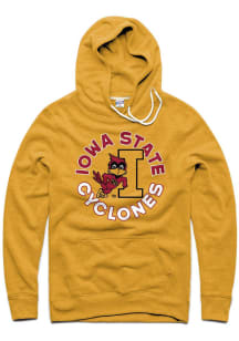 Charlie Hustle Iowa State Cyclones Mens Gold Vault Mascot Fashion Hood