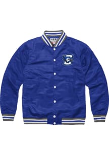 Charlie Hustle Creighton Bluejays Mens Blue Varsity Track Jacket