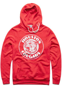 Charlie Hustle Houston Cougars Mens Red Retro Wheel Fashion Hood