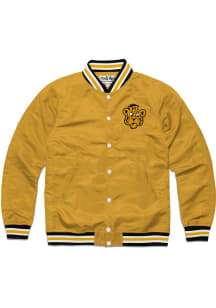 Charlie Hustle Missouri Tigers Mens Yellow Varsity Light Weight Jacket