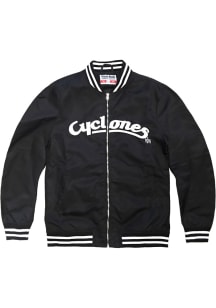 Charlie Hustle Iowa State Cyclones Mens Black Cyclones Tail Sweep Coach Campbell Light Weight Jack..