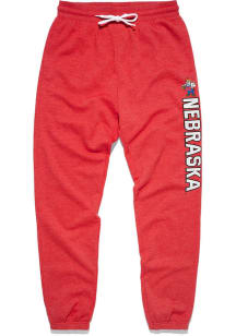 Mens Nebraska Cornhuskers Red Charlie Hustle Victory Sweatpants