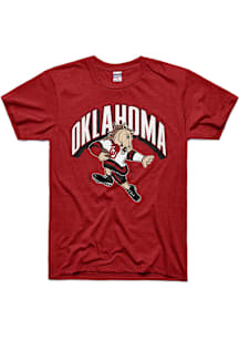 Charlie Hustle Oklahoma Sooners Cardinal Football Heisman Short Sleeve Fashion T Shirt