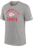 Nike Kansas City Chiefs Grey Rewind Essential Short Sleeve Fashion T Shirt